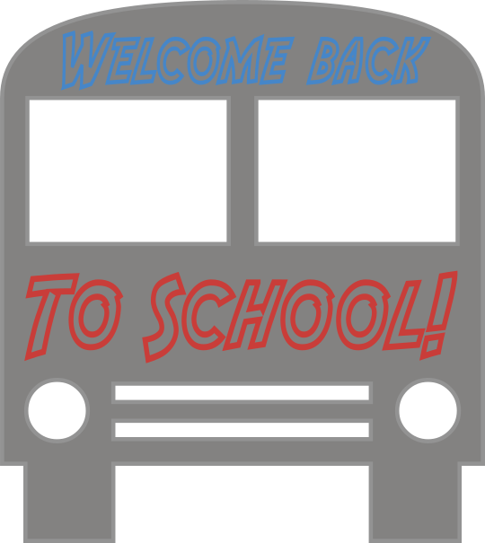 welcome back to school bus