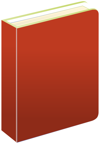 book solid red