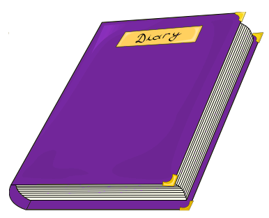 diary purple