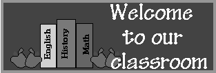 classroom welcome
