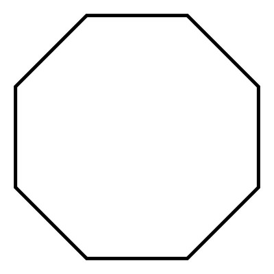 octagon 8 sides