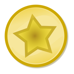 circle star gold
