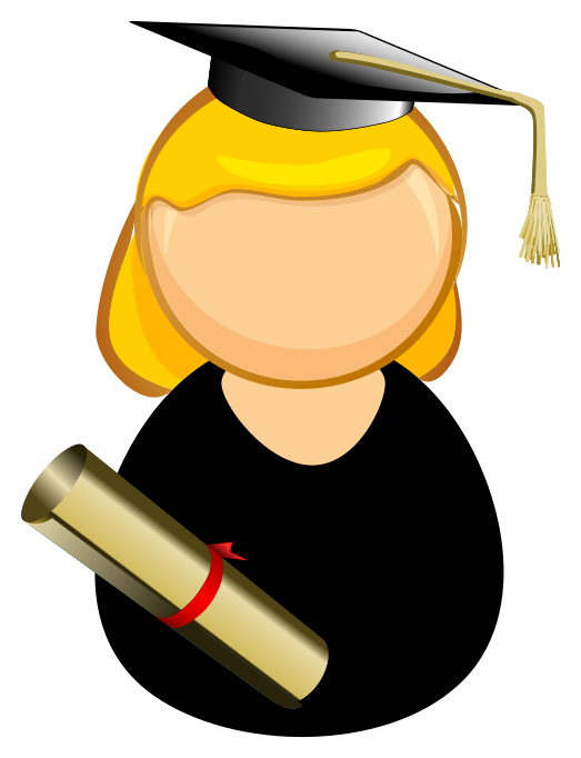 female graduate icon