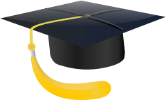 graduation cap gold tassle