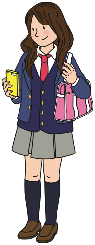 schoolgirl-w-cellphone