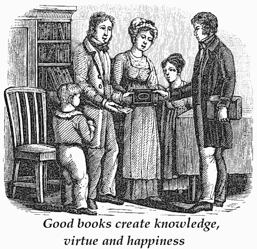 good books create knowledge virtue and happiness