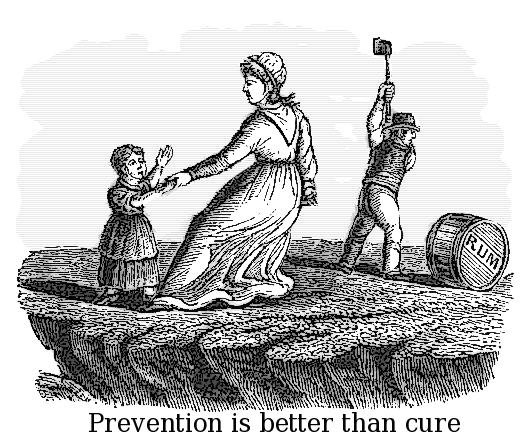 prevention is better than cure drawing