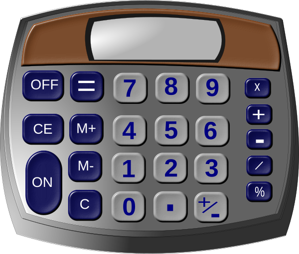 calculator wide