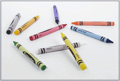 colors crayons loose
