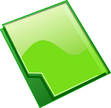 assignment folder green