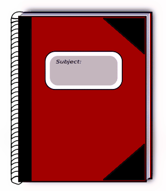 subject book red