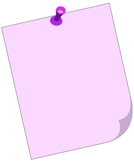 post up note pink