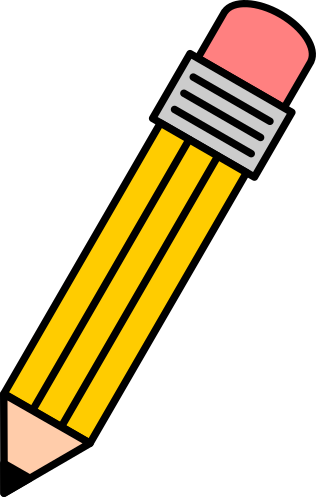pencil large eraser