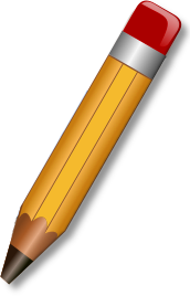 pencil writing