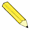 pencil yellow basic