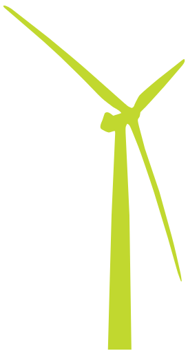 wind turbine green
