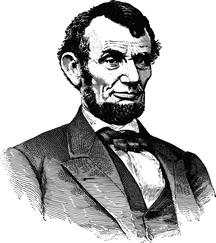 Abe Lincoln engraving