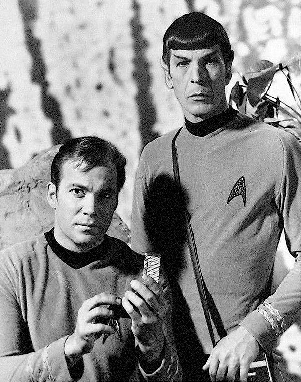 Spock Kirk communicator