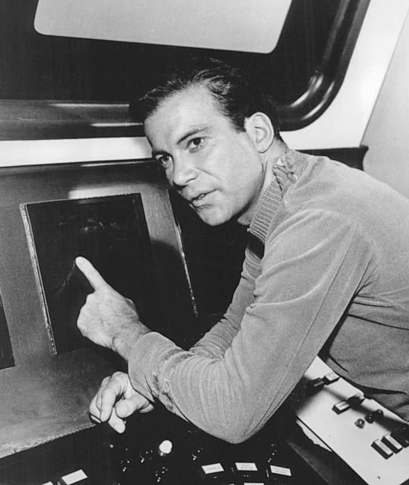 William Shatner James Kirk Star Trek 1967