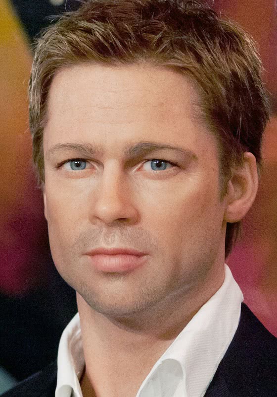 Brad Pitt wax
