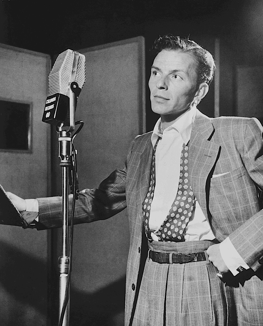 Sinatra in studio
