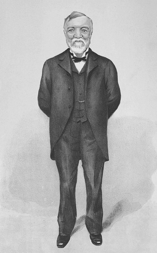 Andrew Carnegie drawing