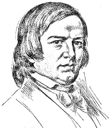 Robert Schumann lineart