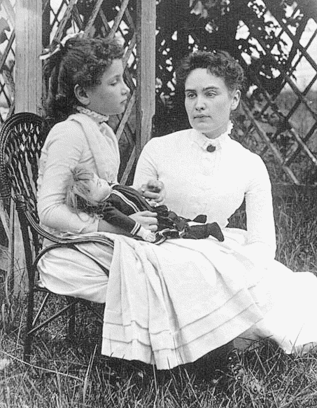 Anne Sullivan w Helen Keller 1888