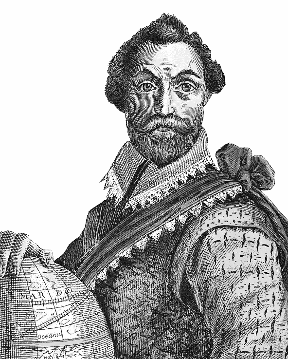 Sir Francis Drake engraving