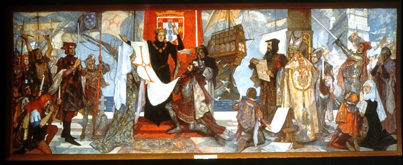 Vasco da Gama Leaving Portugal