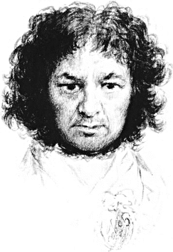 Goya self portrait