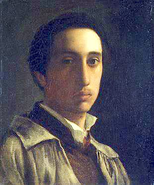 Edgar Degas self portrait