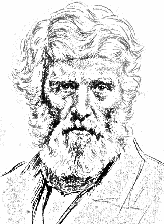 Thomas Carlyle lineart