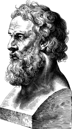 Plato bust
