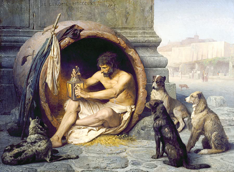 greek philosopher Diogenes