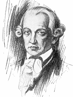 Immanuel Kant sketch