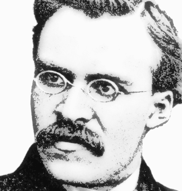 Nietzsche stylized