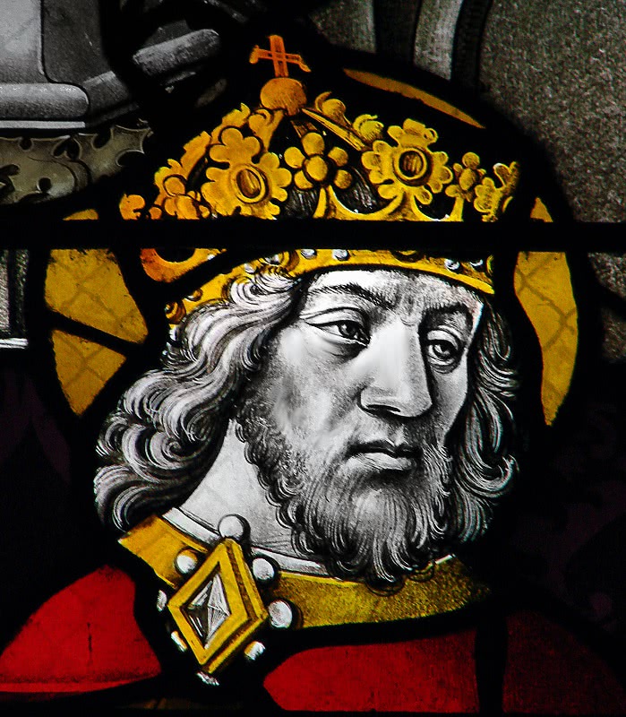 Charlemagne stained glass