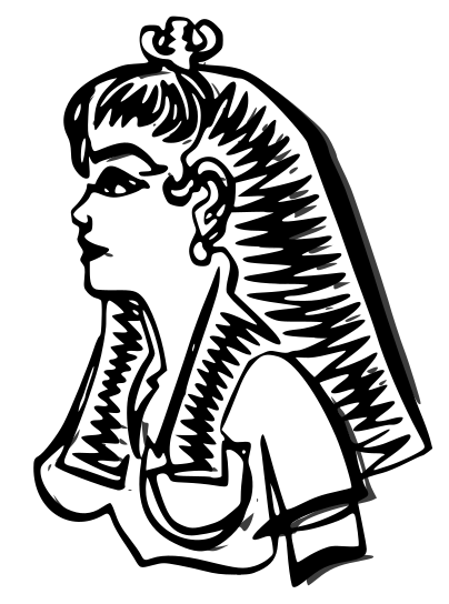 Cleopatra lineart