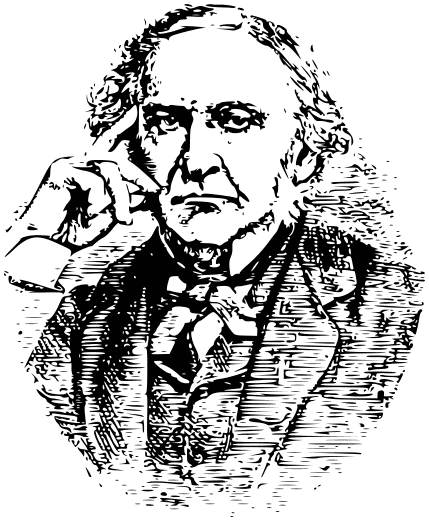 William Ewart Gladstone lineart