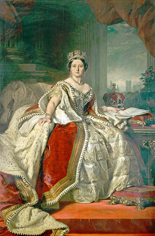 Queen Victoria by Winterhalter 1859