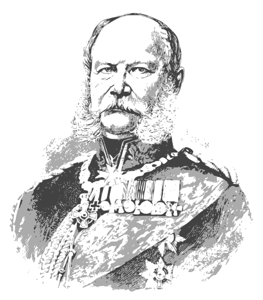 Kaiser Wilhelm I vector