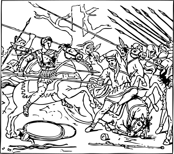 Alexander defeats Persians
