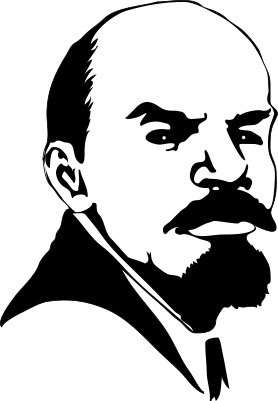 Vladimir Lenin BW