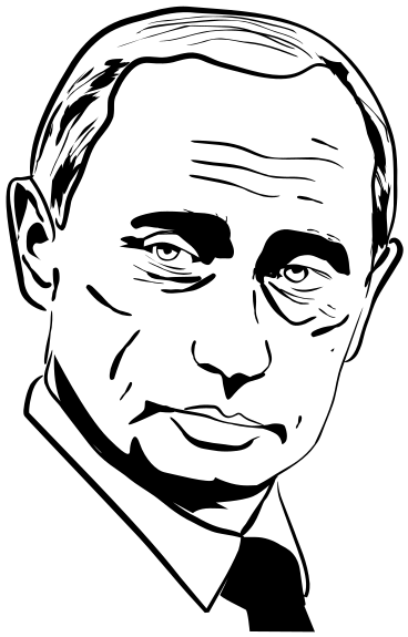 Putin lineart