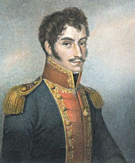 Simon Bolivar portrait