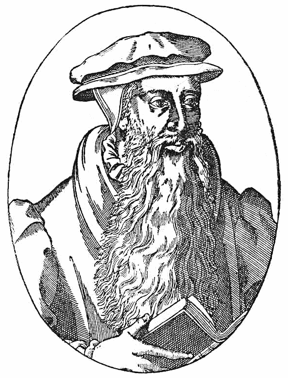 John Knox lineart
