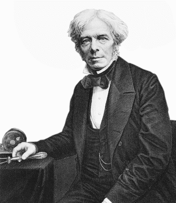 Michael Faraday seated