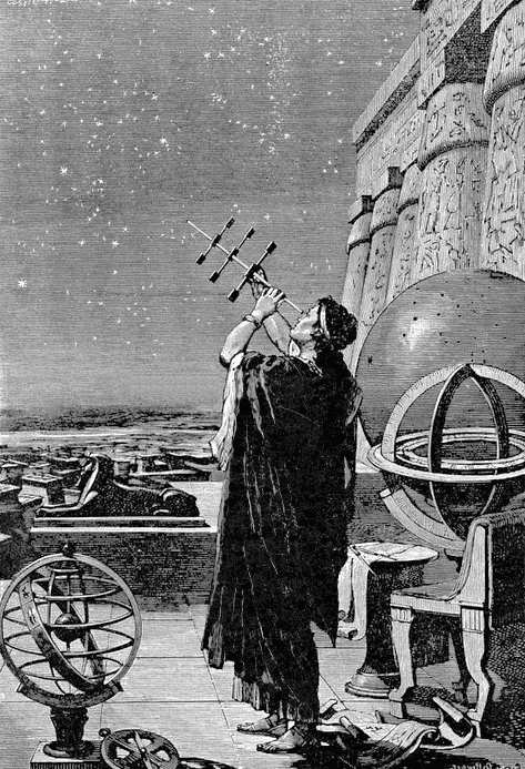 Hipparchus in Observatory of Alexandria