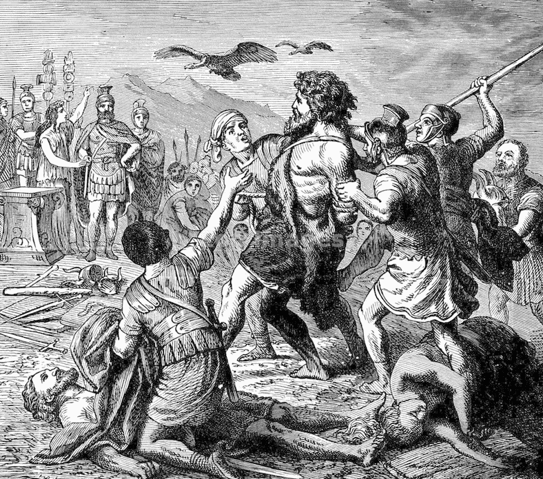 Romans capture Teutobochus
